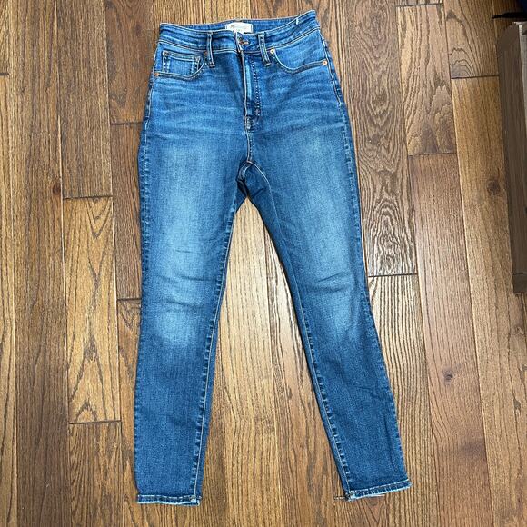 Madewell Curvy High Rise Skinny Jeans Sz 26 - Picture 2 of 9